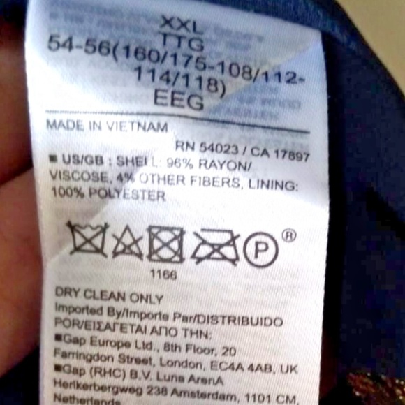 Banana Republic's Aida Jacquard Wrap Dress iShimmer Gold  Navy Blue - Picture 5 of 6